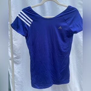 Adidas women’s top blue